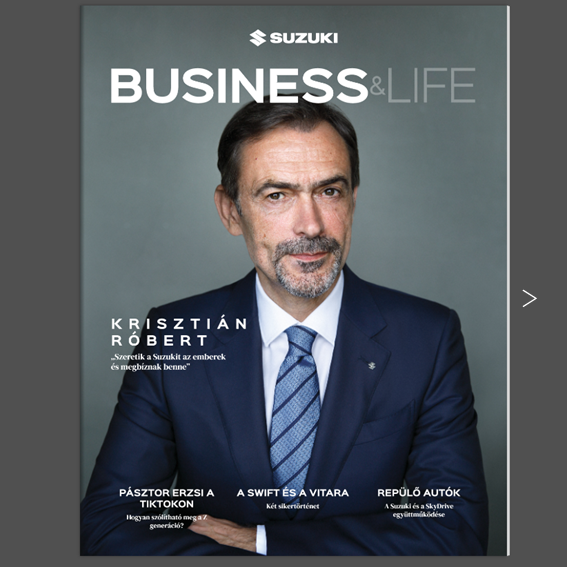 SUZUKI BUSINESS & LIFE PRINT ÉS INTERAKTÍV MAGAZIN